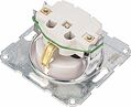 Kranz KR-78-0212 DEA Розетка 1-ая с/з з/ш с/у 16А мех. Бел KRANZ