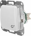 Kranz KR-78-0213 DEA Розетка 1-ая с/з с крышкой с/у 16А мех. Бел KRANZ