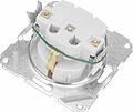 Kranz KR-78-0213 DEA Розетка 1-ая с/з с крышкой с/у 16А мех. Бел KRANZ