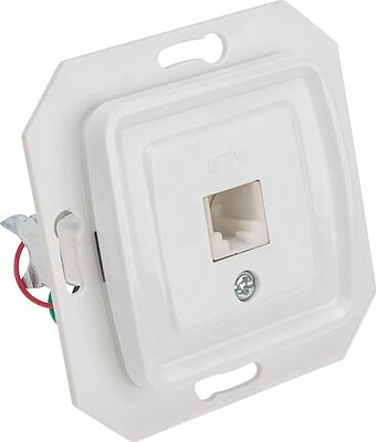 Kranz KR-78-0222 DEA Розетка Телефон RJ11 с/у мех. Бел KRANZ