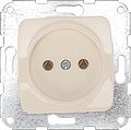 Kranz KR-78-0240 DEA Розетка 1-ая б/з с/у 10А мех. Беж KRANZ