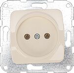 Kranz KR-78-0240 DEA Розетка 1-ая б/з с/у 10А мех. Беж KRANZ