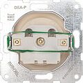 Kranz KR-78-0240 DEA Розетка 1-ая б/з с/у 10А мех. Беж KRANZ