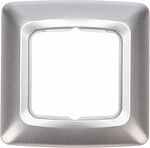Kranz KR-78-0285 DEA Рамка 1-я горизонтальная Серебряный металлик KRANZ