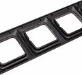 Kranz KR-78-0349 DEA Рамка 5-я горизонтальная Черный Металлик KRANZ