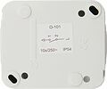 Kranz KR-78-0601 Выключатель одноклавишный Mini OG IP54 о/у, белый KRANZ