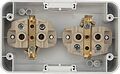 Kranz KR-78-0607 Блок горизонтальный 2 розетки (керамика) Mini OG IP54 с/з, о/у, белый KRANZ Kranz KR-78-0607 Блок горизонтальный 2 розетки (керамика) Mini OG IP54 с/з, о/у, белый KRANZ