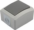 Kranz KR-78-0608 Выключатель одноклавишный INDUSTRIAL IP54 о/у, серый KRANZ