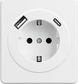 Kranz KR-78-0704-1 Розетка ROUND 1-ая с/з с/у з/ш 16А с USB A+C быстрой зарядки 5В/3А перламутр KRANZ Kranz KR-78-0704-1 Розетка ROUND 1-ая с/з с/у з/ш 16А с USB A+C быстрой зарядки 5В/3А перламутр KRANZ