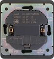 Kranz KR-78-0704-3 Розетка ROUND 1-ая с/з с/у з/ш 16А с USB A+C быстрой зарядки 5В/3А оникс KRANZ Kranz KR-78-0704-3 Розетка ROUND 1-ая с/з с/у з/ш 16А с USB A+C быстрой зарядки 5В/3А оникс KRANZ