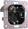 Kranz KR-78-0704-3 Розетка ROUND 1-ая с/з с/у з/ш 16А с USB A+C быстрой зарядки 5В/3А оникс KRANZ Kranz KR-78-0704-3 Розетка ROUND 1-ая с/з с/у з/ш 16А с USB A+C быстрой зарядки 5В/3А оникс KRANZ
