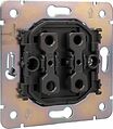 Kranz KR-78-0705-3 Выключатель ROUND 1 кл 10А с/у оникс KRANZ Kranz KR-78-0705-3 Выключатель ROUND 1 кл 10А с/у оникс KRANZ