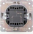 Kranz KR-78-0714-1 Выключатель ROUND 2 кл с подсветкой 10А с/у перламутр KRANZ Kranz KR-78-0714-1 Выключатель ROUND 2 кл с подсветкой 10А с/у перламутр KRANZ
