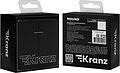 Kranz KR-78-0714-3 Выключатель ROUND 2 кл с подсветкой 10А с/у оникс KRANZ