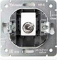 Kranz KR-78-0723-1 Розетка ROUND TV с/у перламутр KRANZ