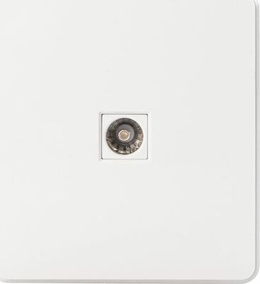 Kranz KR-78-0723-1 Розетка ROUND TV с/у перламутр KRANZ