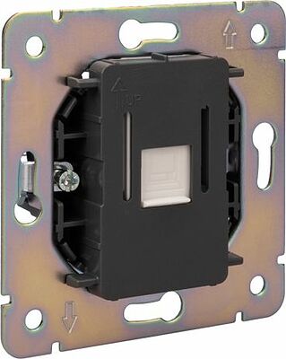 Kranz KR-78-0724-1 Розетка ROUND компьютерная RJ45 кат6 с/у перламутр KRANZ