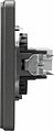 Kranz KR-78-0724-2 Розетка ROUND компьютерная RJ45 кат6 с/у титан KRANZ Kranz KR-78-0724-2 Розетка ROUND компьютерная RJ45 кат6 с/у титан KRANZ