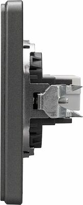 Kranz KR-78-0724-2 Розетка ROUND компьютерная RJ45 кат6 с/у титан KRANZ