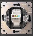 Kranz KR-78-0724-5 Розетка STRONG компьютерная RJ45 кат6 с/у антрацит KRANZ