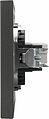 Kranz KR-78-0724-6 Розетка STRONG компьютерная RJ45 кат6 с/у графит KRANZ