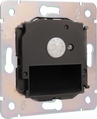 Kranz KR-78-0727-3 Подсветка настенная ROUND для ног с/у оникс KRANZ