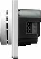 Kranz KR-78-0728-1 Терморегулятор ROUND Wi-Fi с/у перламутр KRANZ Kranz KR-78-0728-1 Терморегулятор ROUND Wi-Fi с/у перламутр KRANZ