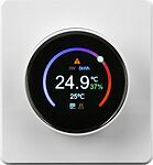 Kranz KR-78-0728-1 Терморегулятор ROUND Wi-Fi с/у перламутр KRANZ
