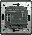 Kranz KR-78-0728-3 Терморегулятор ROUND Wi-Fi с/у оникс KRANZ