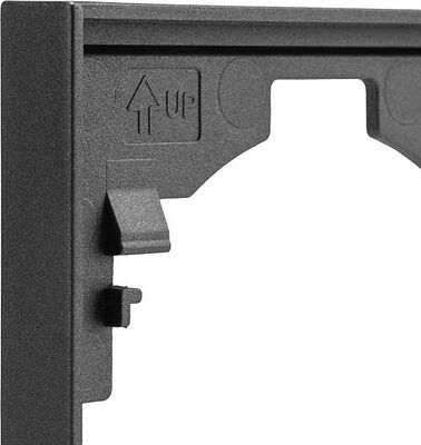 Kranz KR-78-0753-6 Рамка STRONG 3-постовая графит KRANZ