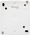 Kranz KR-78-0816 Розетка одноместная INDUSTRIAL IP54 с/з, о/у, белая KRANZ