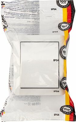 Kranz KR-78-0836 Переключатель проходной INDUSTRIAL IP54 о/у, белый KRANZ