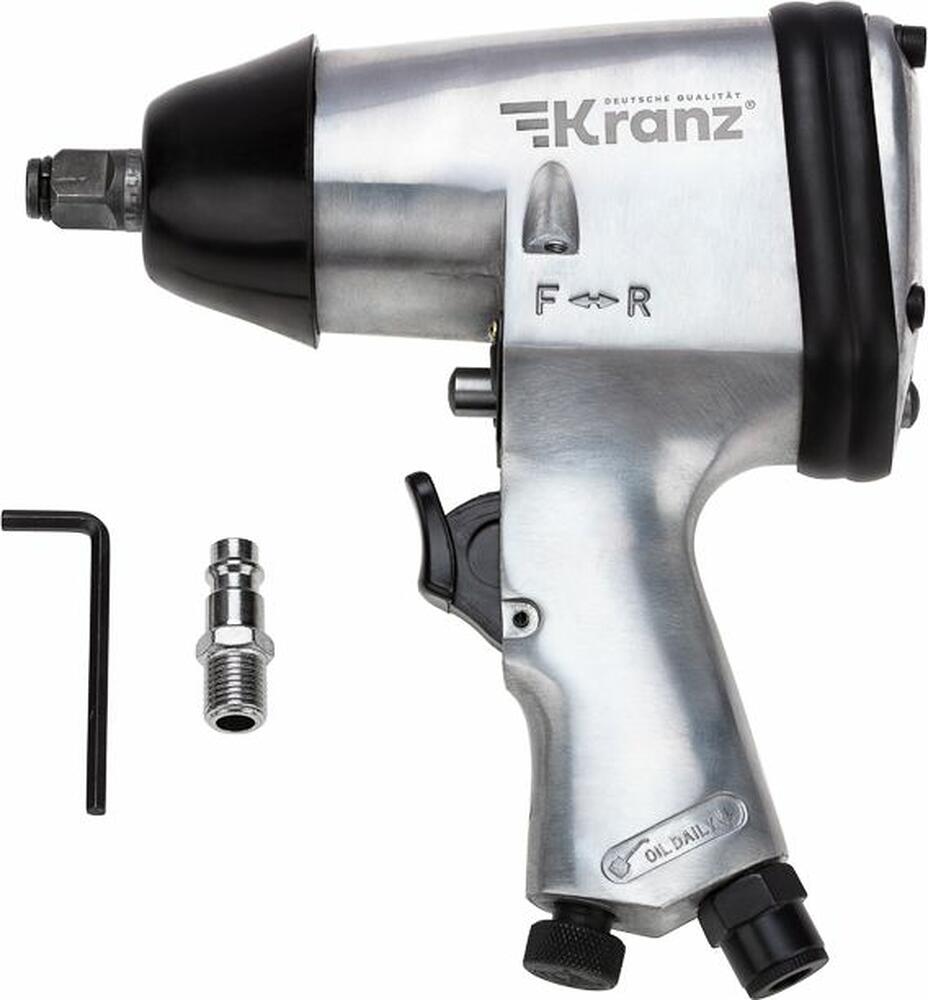 Kranz KR-80-0701 Гайковерт пневматический 1/2 quot;, 330 Нм KRANZ