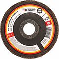 Kranz KR-90-0005 Круг лепестковый торцевой, P40, 115х22,2мм KRANZ