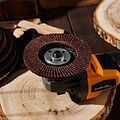 Kranz KR-90-0005 Круг лепестковый торцевой, P40, 115х22,2мм KRANZ