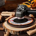 Kranz KR-90-0022 Круг лепестковый торцевой, P60, 180х22,2мм KRANZ