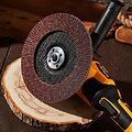 Kranz KR-90-0022 Круг лепестковый торцевой, P60, 180х22,2мм KRANZ