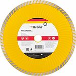 Kranz KR-90-0135 Диск алмазный отрезной Turbo волна 230x22,2x2,4x10мм KRANZ