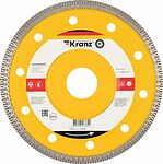 Kranz KR-90-0141 Диск алмазный отрезной ультратонкий 125x22,2x1,4x10 мм KRANZ