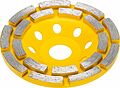 Kranz KR-90-0251 Чашка алмазная шлифовальная, двухрядная, 115х22,2мм KRANZ