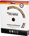 Kranz KR-90-0253 Чашка алмазная шлифовальная, двухрядная, 180х22,2мм KRANZ Kranz KR-90-0253 Чашка алмазная шлифовальная, двухрядная, 180х22,2мм KRANZ