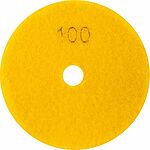 Kranz KR-90-0309 Круг алмазный гибкий шлифовальный Черепашка 125мм, P100, сухое/мокрое шлифование KRANZ