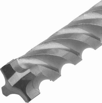 Kranz KR-91-0454 Бур по бетону SUPER 6x210мм, профессиональный, цельная крестовая пластина, SDS PLUS KRANZ