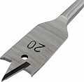 Kranz KR-91-0661 Сверло перовое по дереву 8х152 мм (шестигранный хвостовик) Kranz