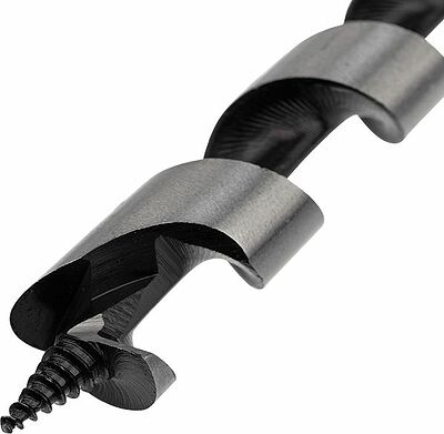 Kranz KR-91-0729 Сверло винтовое по дереву 40х230 мм (шестигранный хвостовик) Kranz
