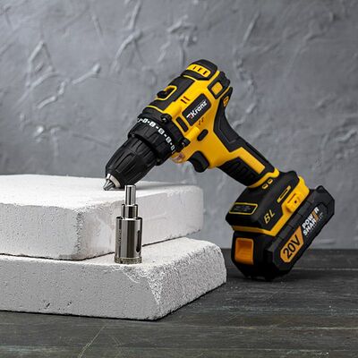 Kranz KR-92-0008 Коронка алмазная 25мм по керамограниту с центровочным сверлом KRANZ