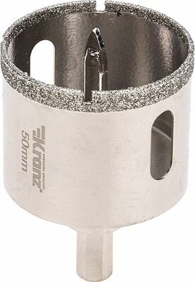 Kranz KR-92-0014 Коронка алмазная 50мм по керамограниту с центровочным сверлом KRANZ