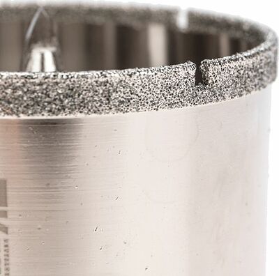 Kranz KR-92-0017 Коронка алмазная 65мм по керамограниту с центровочным сверлом KRANZ