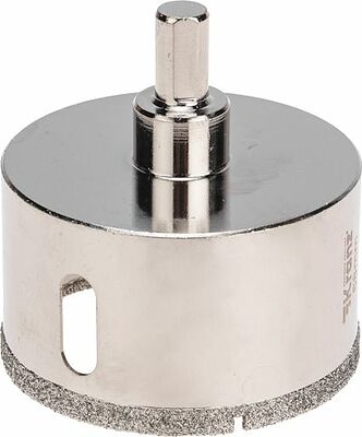 Kranz KR-92-0019 Коронка алмазная 70мм по керамограниту с центровочным сверлом KRANZ