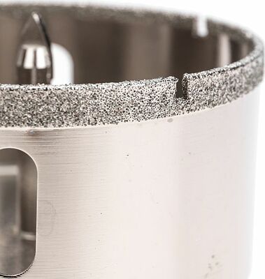 Kranz KR-92-0020 Коронка алмазная 80мм по керамограниту с центровочным сверлом KRANZ